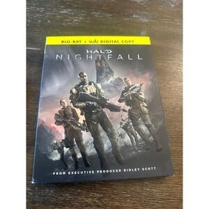 Halo Nightfall Blu-ray Ridley Scott Sci-Fi Action Movie with Slipcover